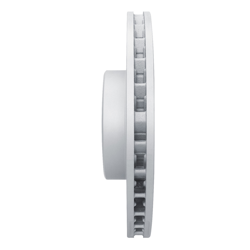 Porsche 911 Brake Rotor (1) - Right Front - R1 Concepts - Drilled Carbon Alloy GeoMET - `17-`23